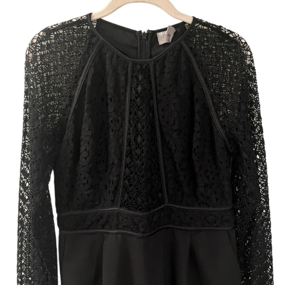 ASOS Black Lace Jumpsuit - Picture 8 of 12